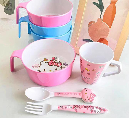 khuôn bát đĩa melamine cho trẻ em