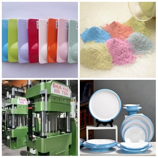 Shunhao kitchenware melamine mouldling machine