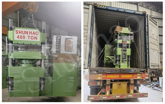 Lô hàng hàng tuần của Shunhao: Thiết bị dây chuyền hợp chất đúc melamine, máy 400 tấn
