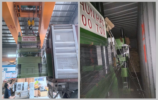 Nhà máy Shunhao Lô hàng máy đúc bộ đồ ăn Melamine tự động