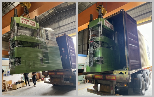 Shunhao 300 Tấn Máy đúc Melamine Lô hàng mới