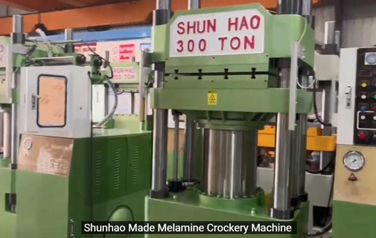 Shunhao Melamine: Cập nhật công nghệ Máy làm bát đĩa Melamine Đài Loan