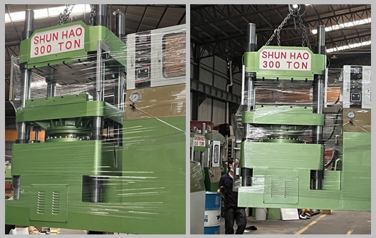 Máy ép đồ dùng nhà bếp bằng Melamine Shunhao 300 tấn